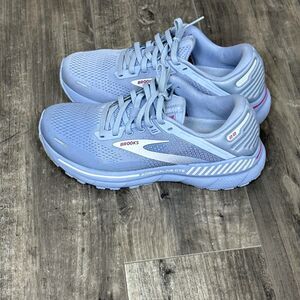 Brooks Womens Adrenaline GTS 22 1203531B427 Blue Running Shoes Sneakers 8.5B